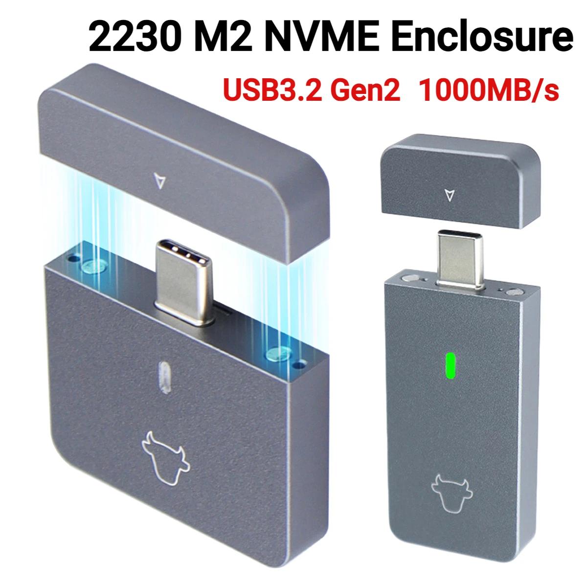 M.2 NVMe 2230 ϵ ũ ڽ, USB 3.2 Gen2  ָ Ʈ ũ ̽, ÷  ÷ SSD Ŭ, M2 2230  ˷̴ ձ